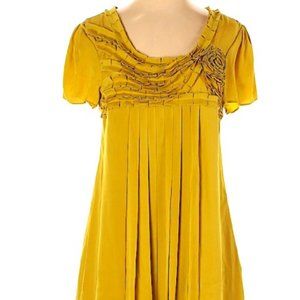 NEW Catherine Malandrino gold dress, size S